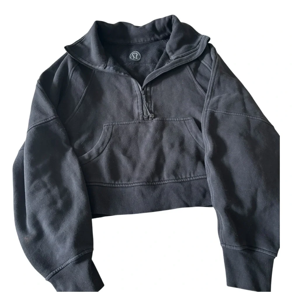 Lululemon Scuba Oversized Funnel-Neck Half Zip Sweatshirt XS/S - Picture 3 of 9